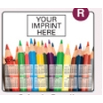 Soft Surface Calendar Mouse Pads - Stock Art Background - School Pencil